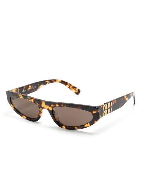 miu miu cat eye sunglasses dupe|Miu Glimpse cat.